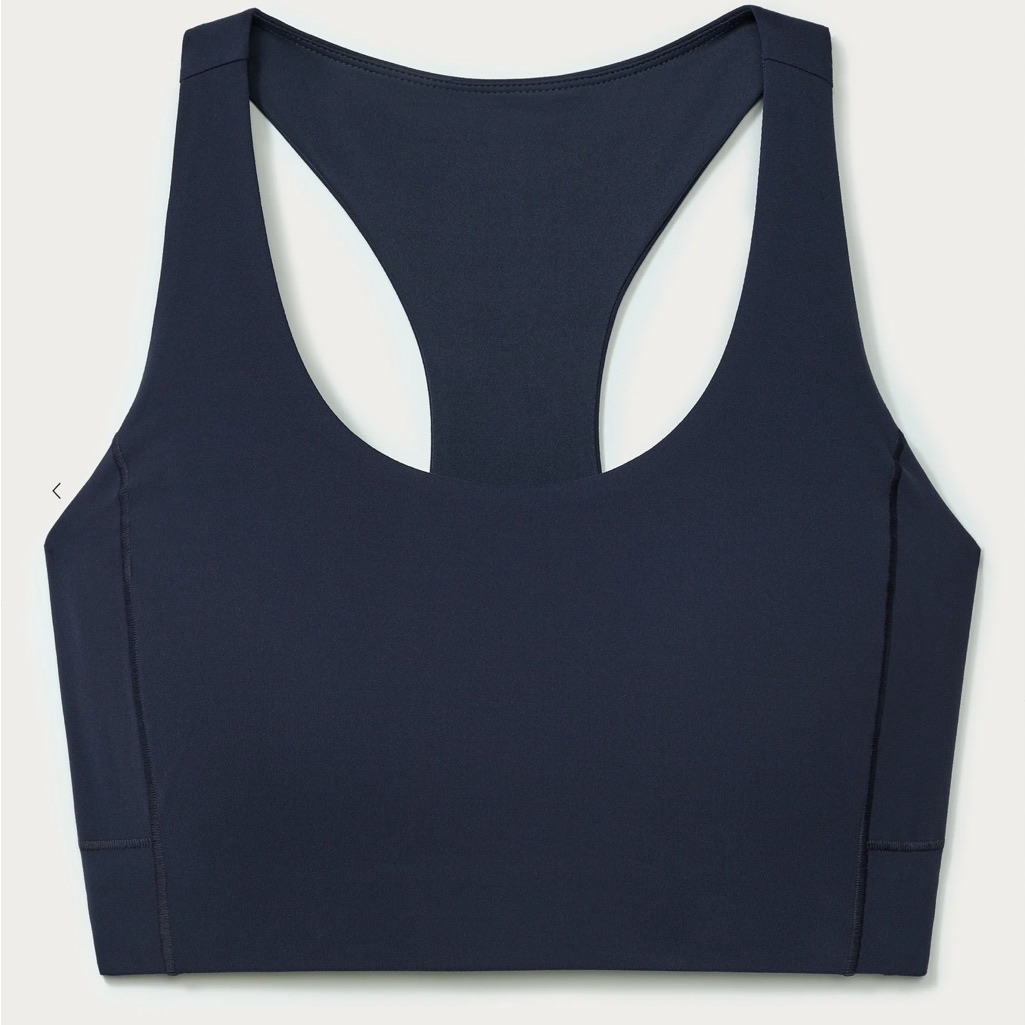 Rhne Revive Sports Bra | Navy Blue | Size S